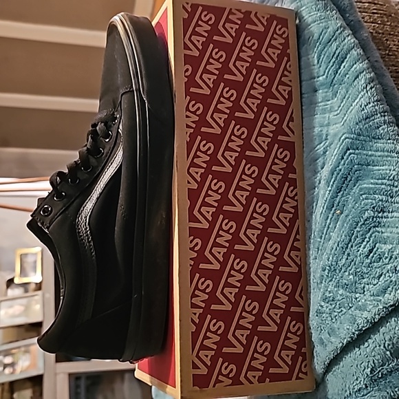 Black Old Skool Vans - Picture 1 of 5
